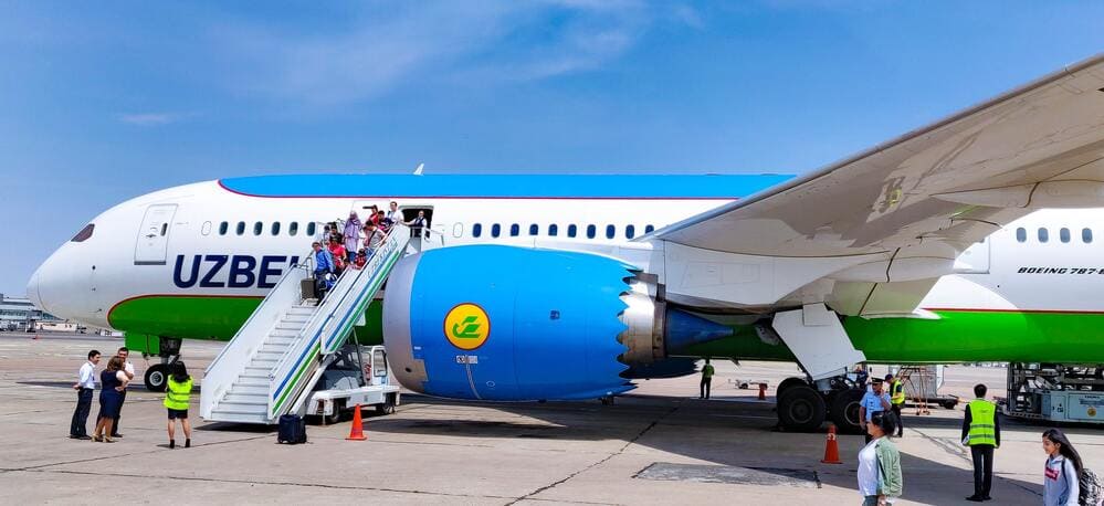 Aeropuerto de vuelo interno Uzbekistan