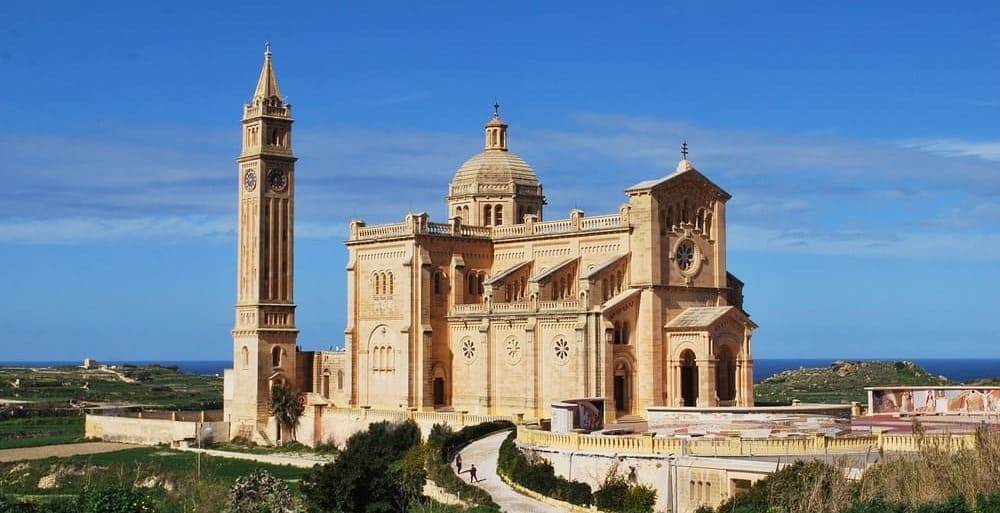 Que ver en Gozo: La basilica de Ta pinu