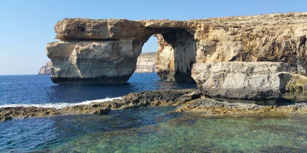 La ventana azul, el icono de Gozo