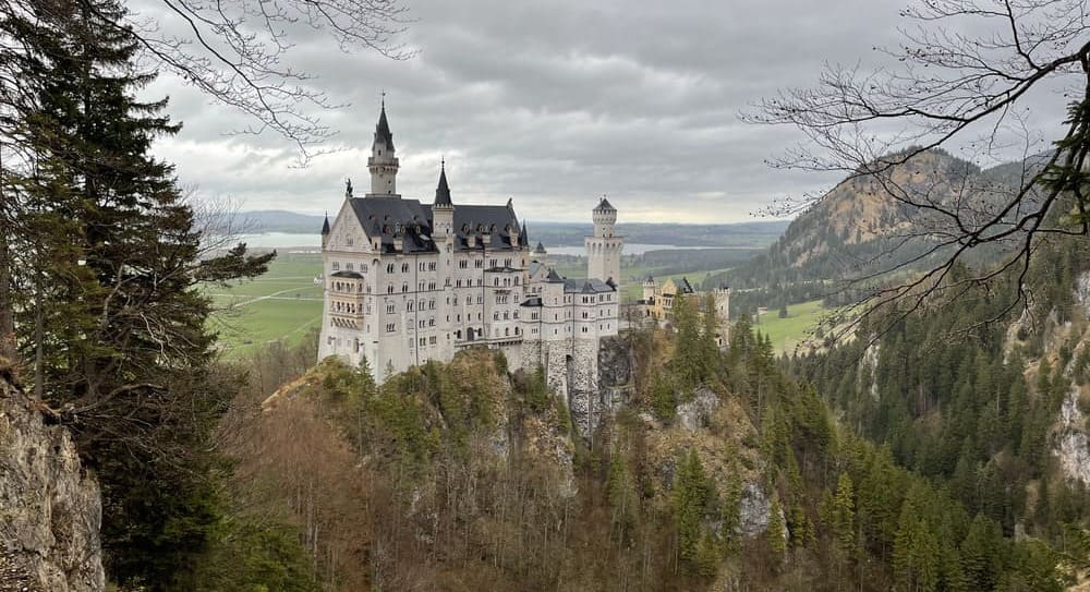 Vistas del castillo de Neuschwanstein