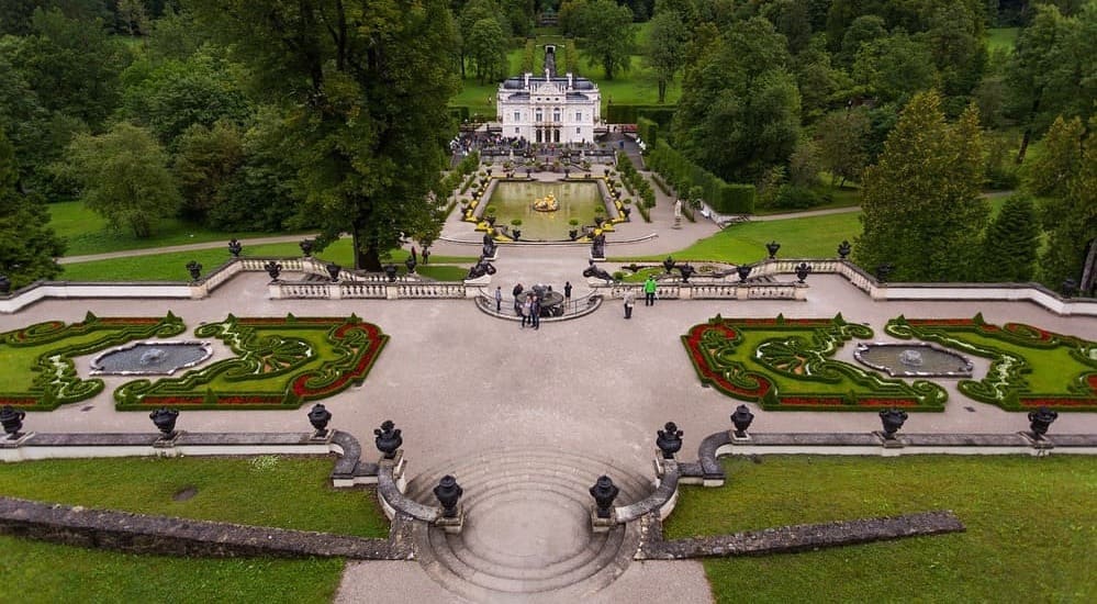 Visitar el palacio de Linderhof